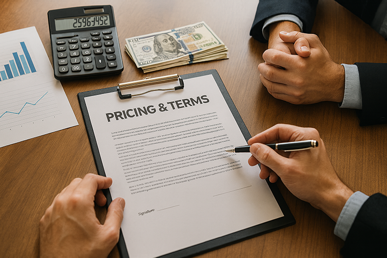 Pricing & Terms